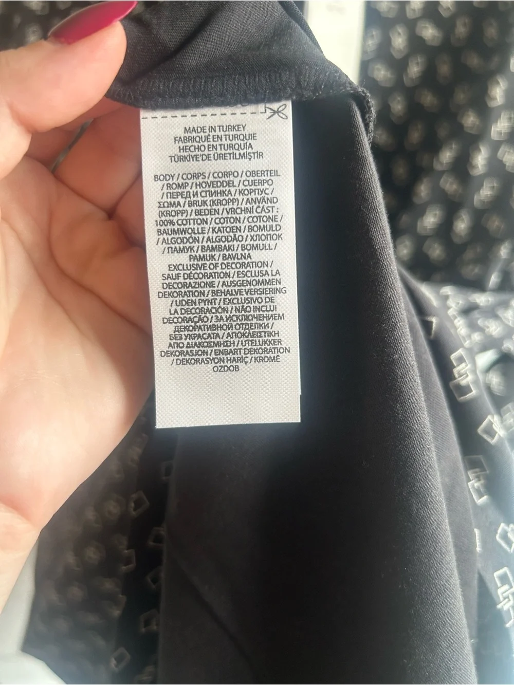 Polo Ralph Lauren Performance Polo – Black Geometric Print – Size XL – NWT